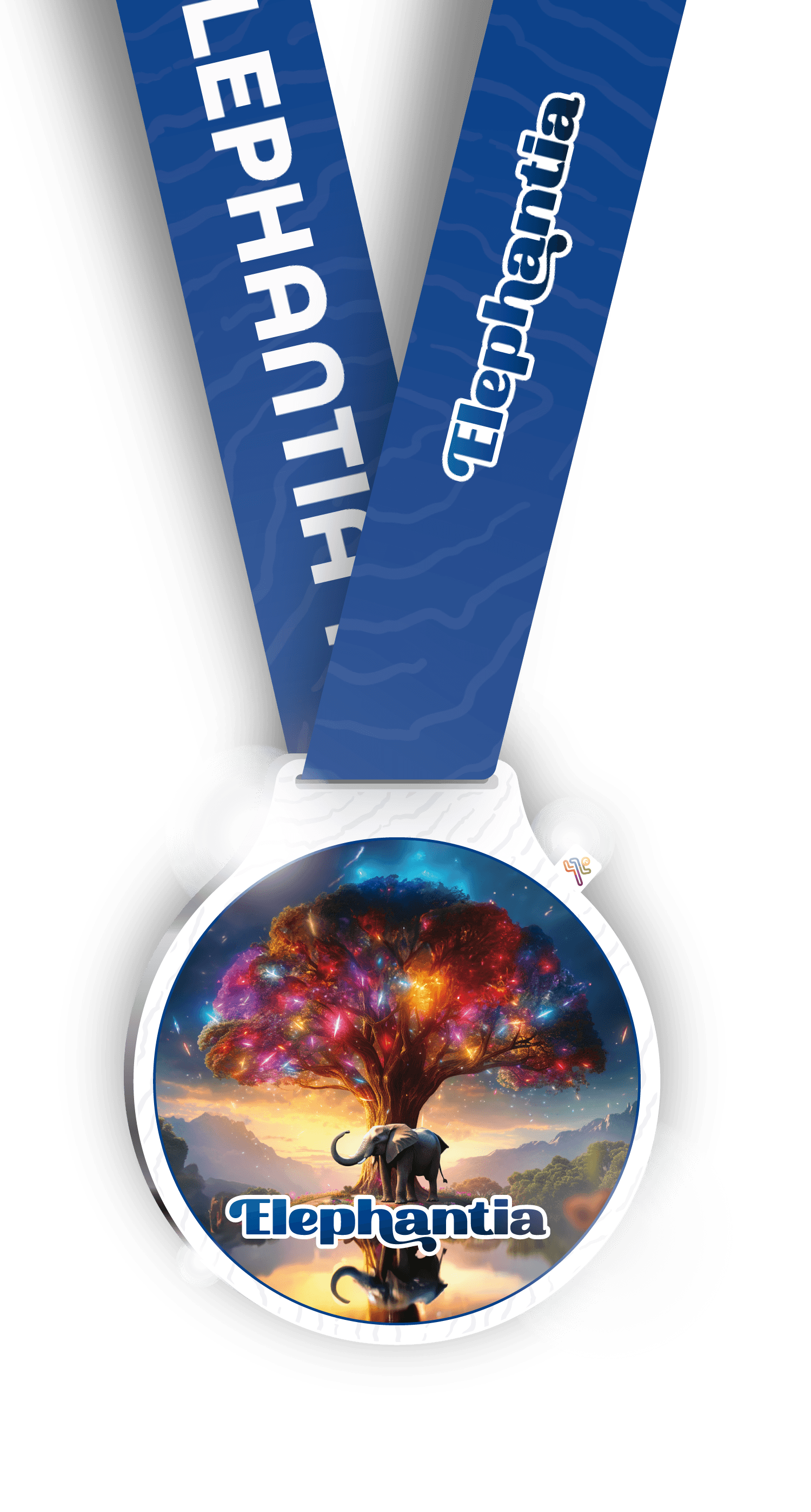 Die Medaille zum Elephantia I – Im Auge des Sturms 2023