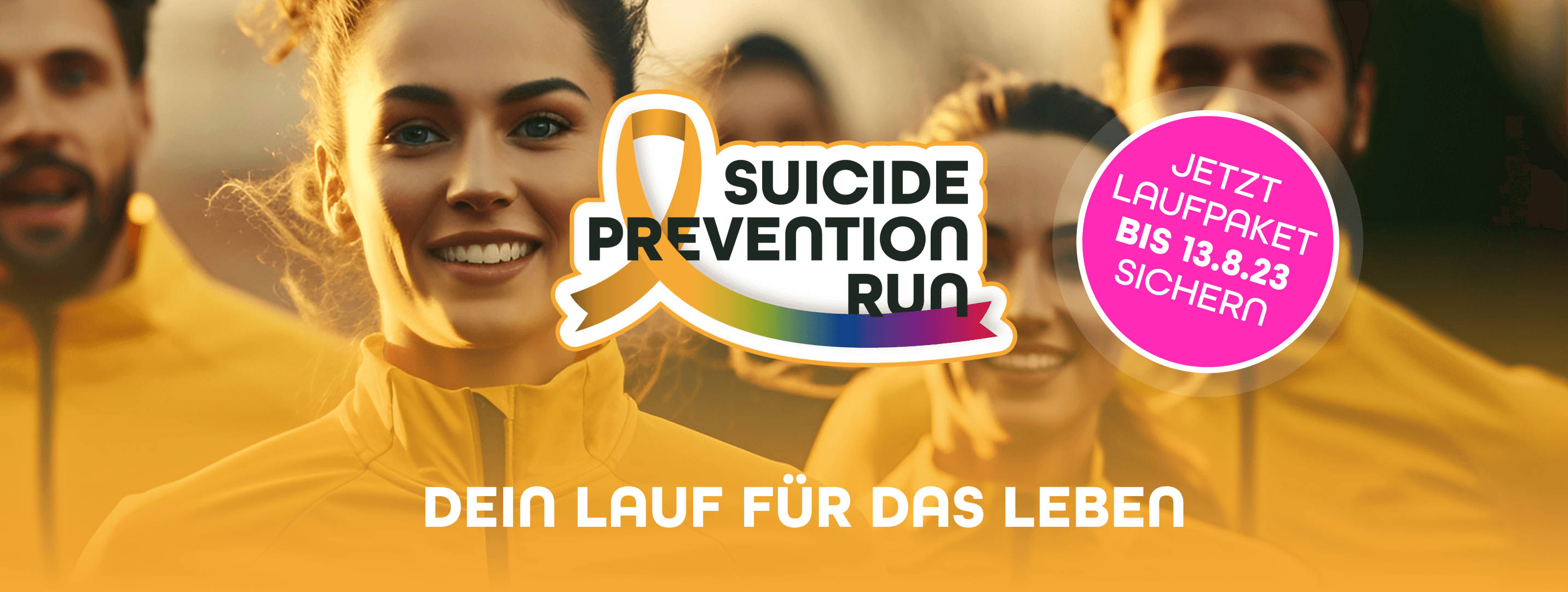 Suicide Prevention Run 2023 - Jetzt anmelden bis 13.08.2023