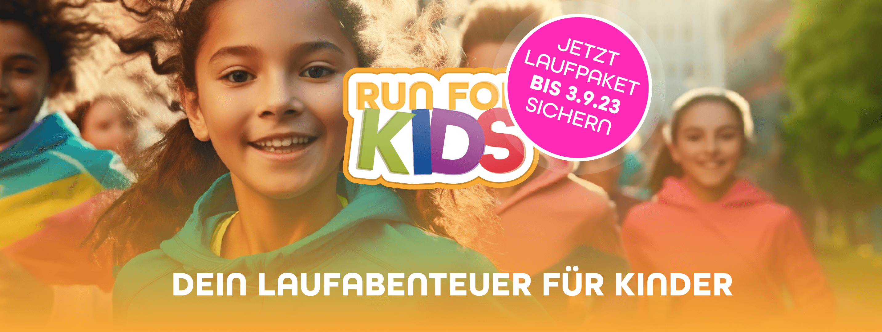 Run For Kids 2023 - Jetzt anmelden bis 3.9.2023