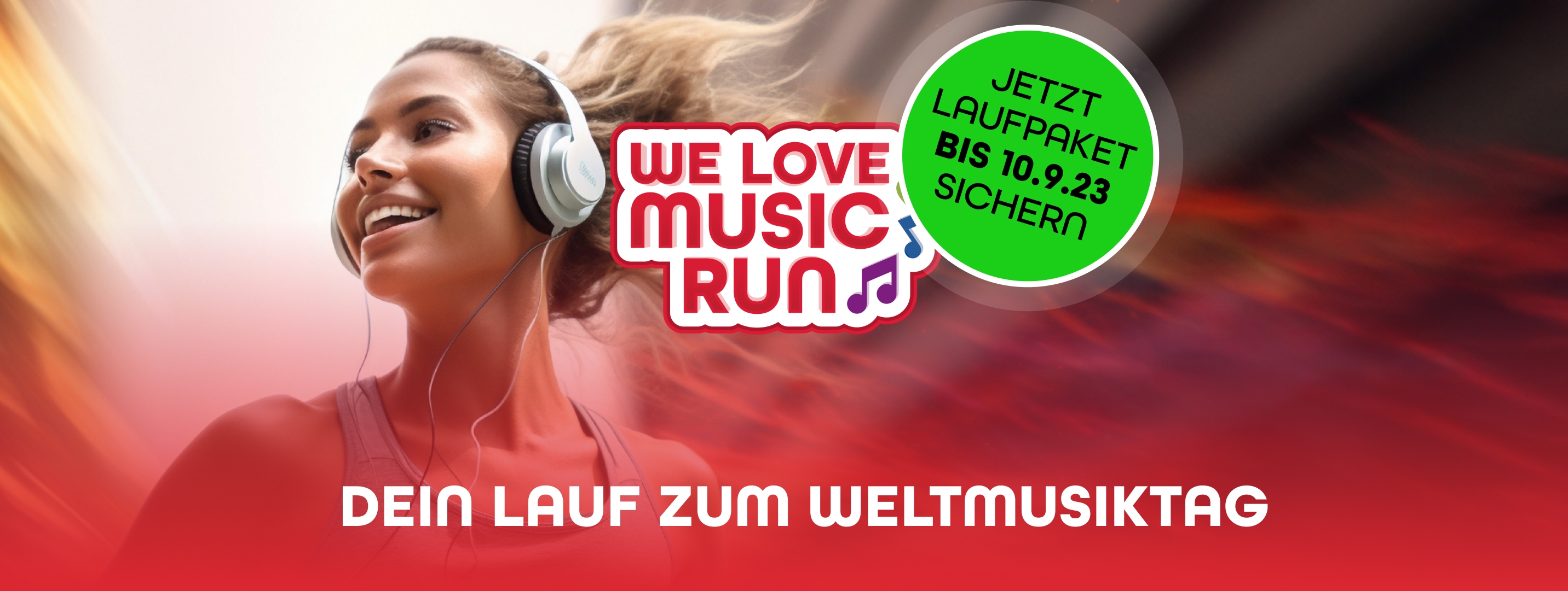We Love Music Run 2023 – Jetzt anmelden bis 10.9.2023