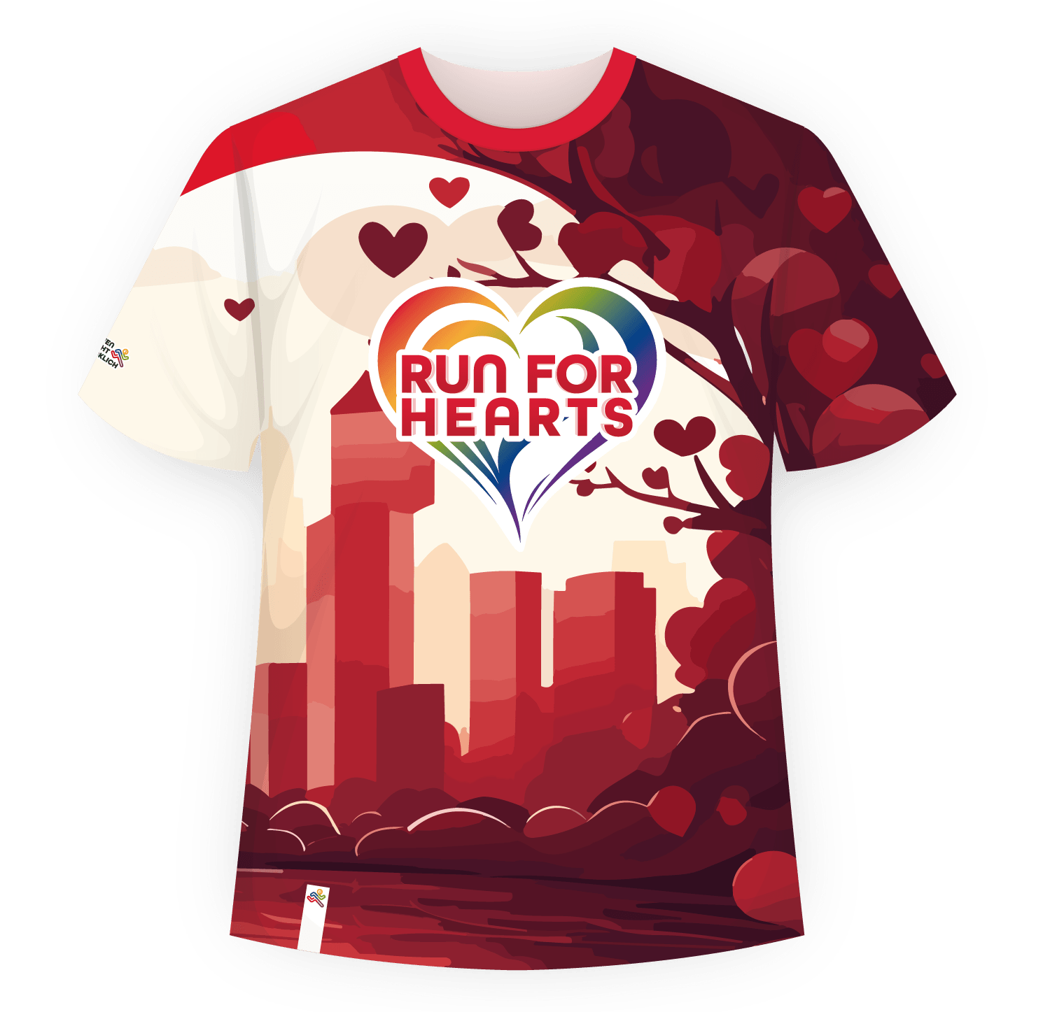 Das Shirt zum Run For Hearts 2023