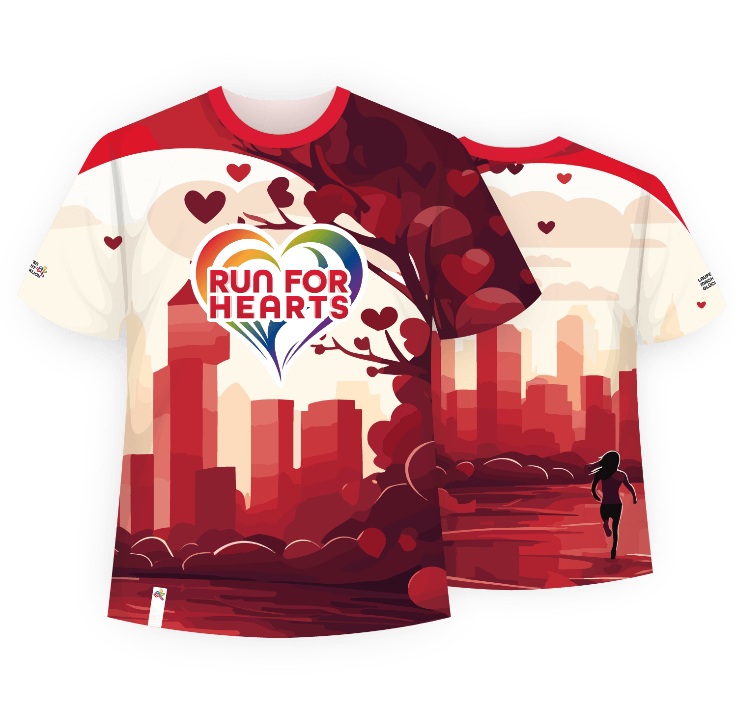 Das Shirt zum Run For Hearts 2023